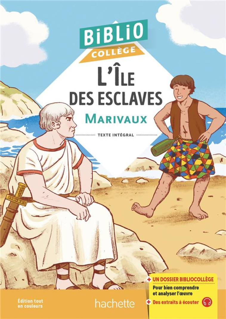 L-ILE DES ESCLAVES - MARIVAUX - HACHETTE