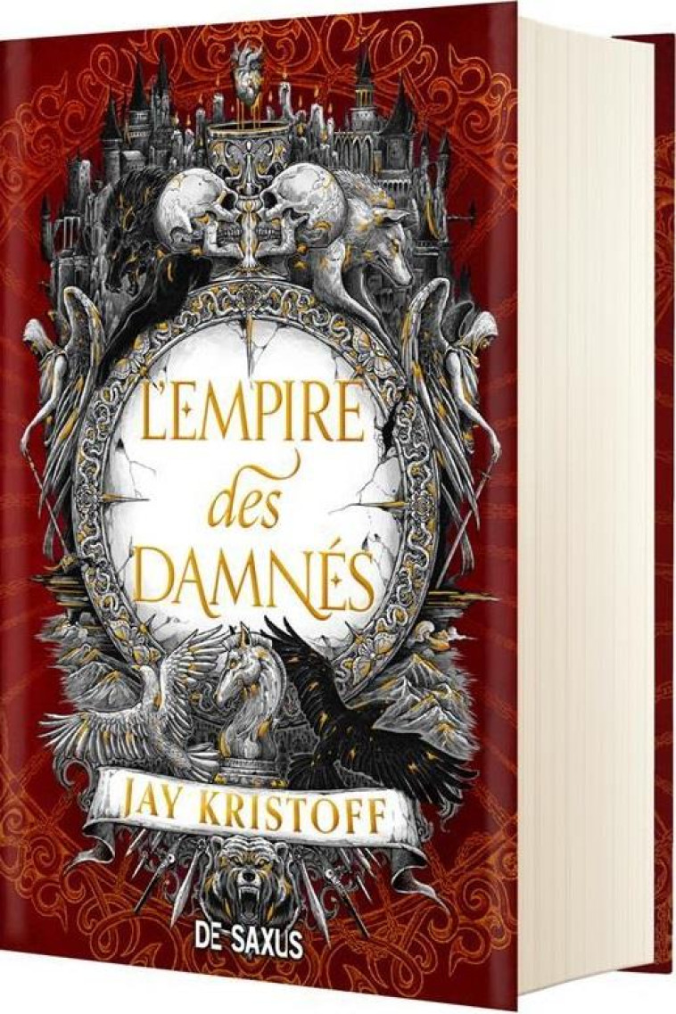 L-EMPIRE DES DAMNES T02 RELIE COLLECTOR - KRISTOFF JAY - DE SAXUS