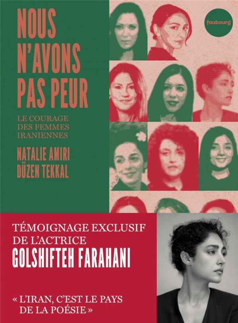 NOUS N'AVONS PAS PEUR : LE COURAGE DES FEMMES IRANIENNES - AMIRI  NATALIE  - BLACKLEPHANT