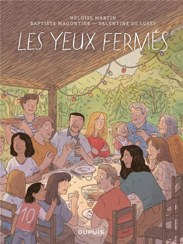 LES YEUX FERMES - MAGONTIER/MARTIN/DE LUSSY - DUPUIS