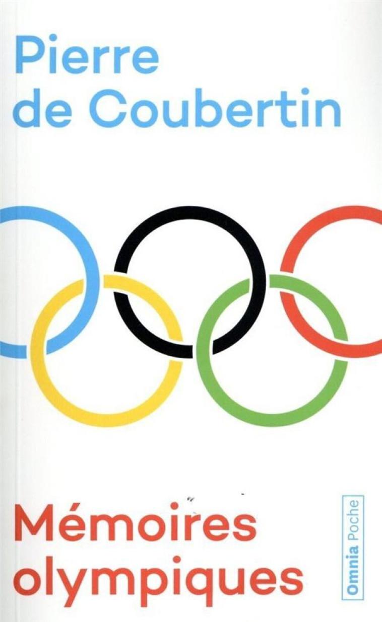 MEMOIRES OLYMPIQUES - DE COUBERTIN PIERRE - BARTILLAT