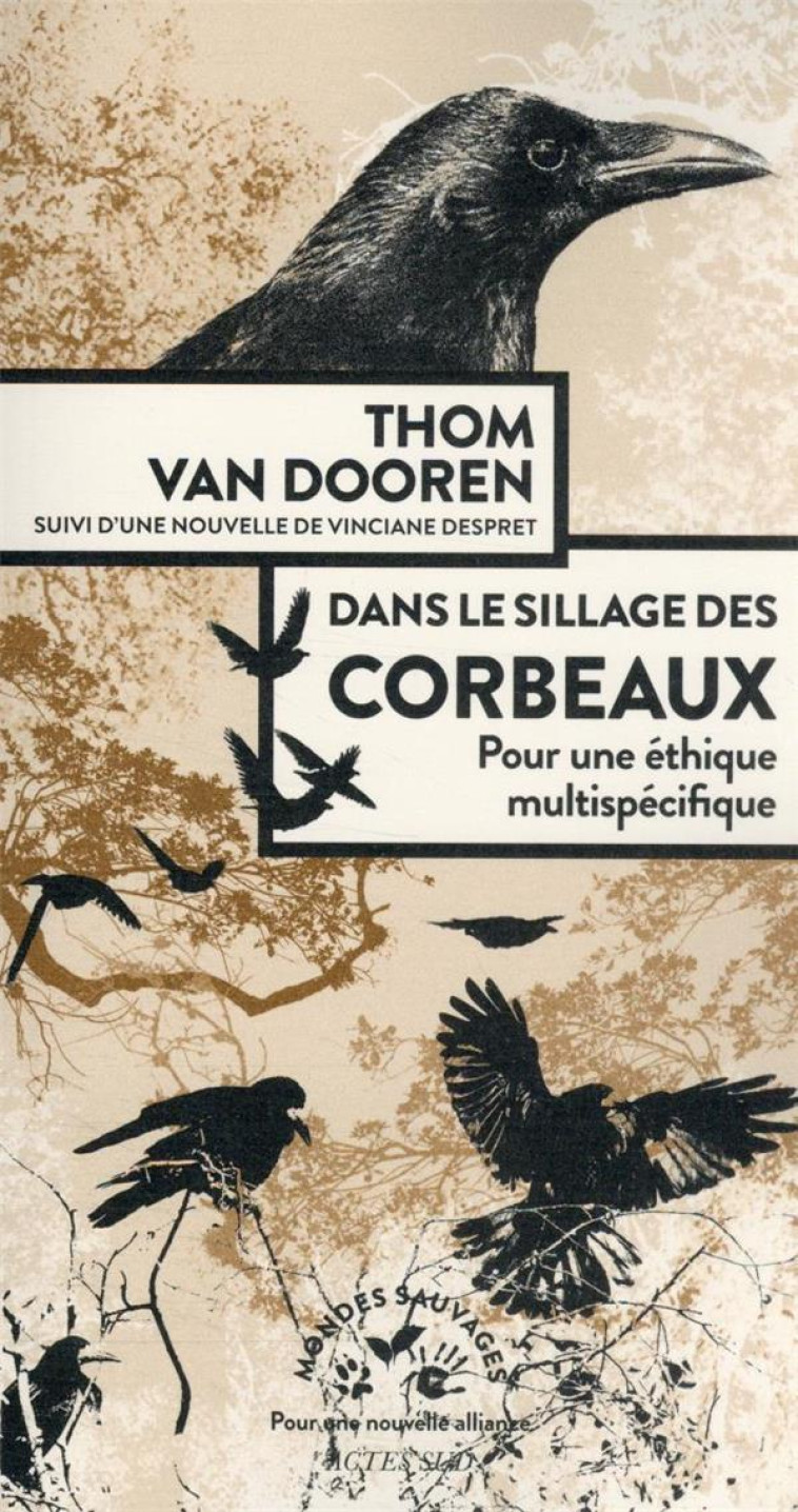 DANS LE SILLAGE DES CORBEAUX - VAN DOOREN/DESPRET - ACTES SUD