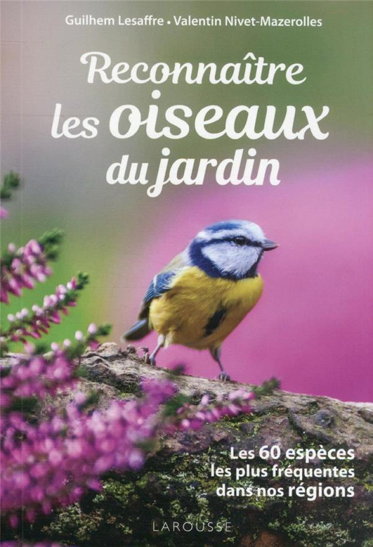 RECONNAITRE LES OISEAUX DU JARDIN - LES 60 ESPECES LES PLUS FREQUENTES DANS NOS REGIONS - LESAFFRE - LAROUSSE