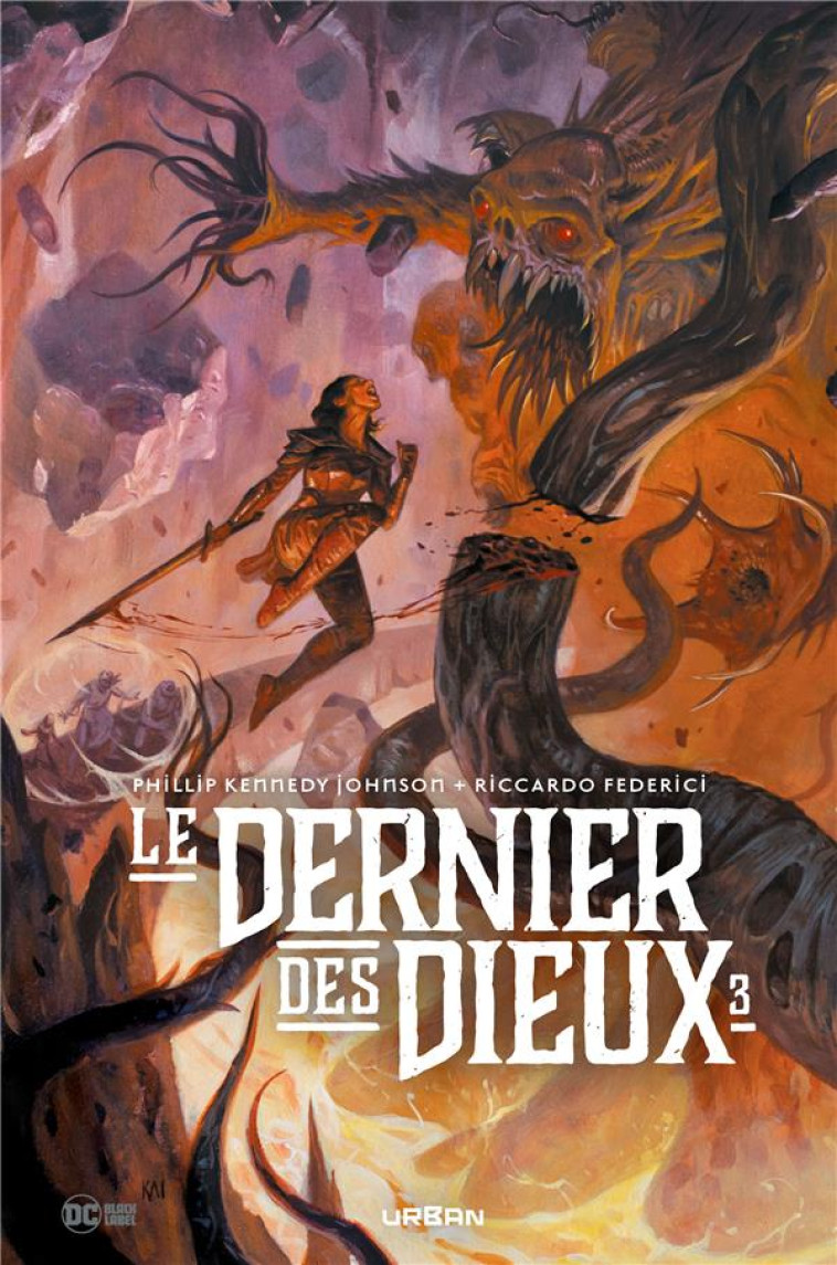 LE DERNIER DES DIEUX TOME 3 - JOHNSON PHILLIP KENN - URBAN COMICS