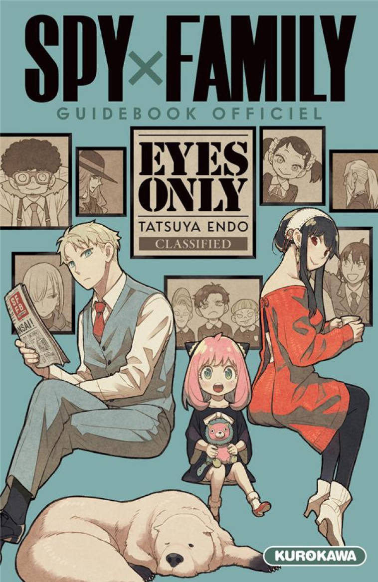 SPY X FAMILY GUIDE BOOK - ENDO TATSUYA - 48H BD