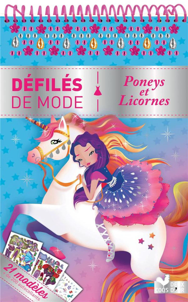 PONEYS ET LICORNES - BLOC SPIRALE - ZILIZ ANNA - HACHETTE