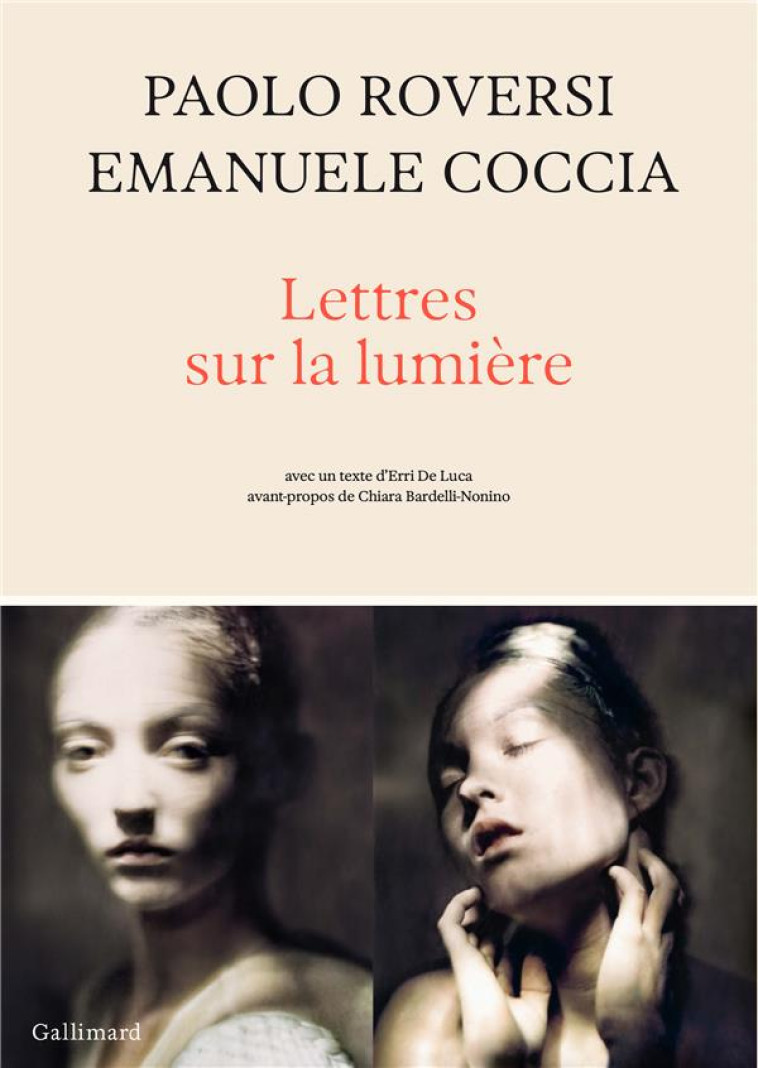 LETTRES SUR LA LUMIERE - ROVERSI/COCCIA - GALLIMARD