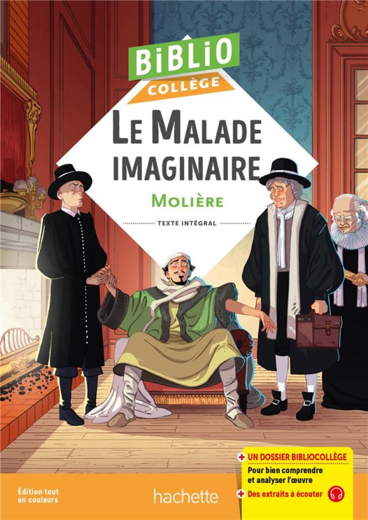 LE MALADE IMAGINAIRE - MOLIERE - HACHETTE