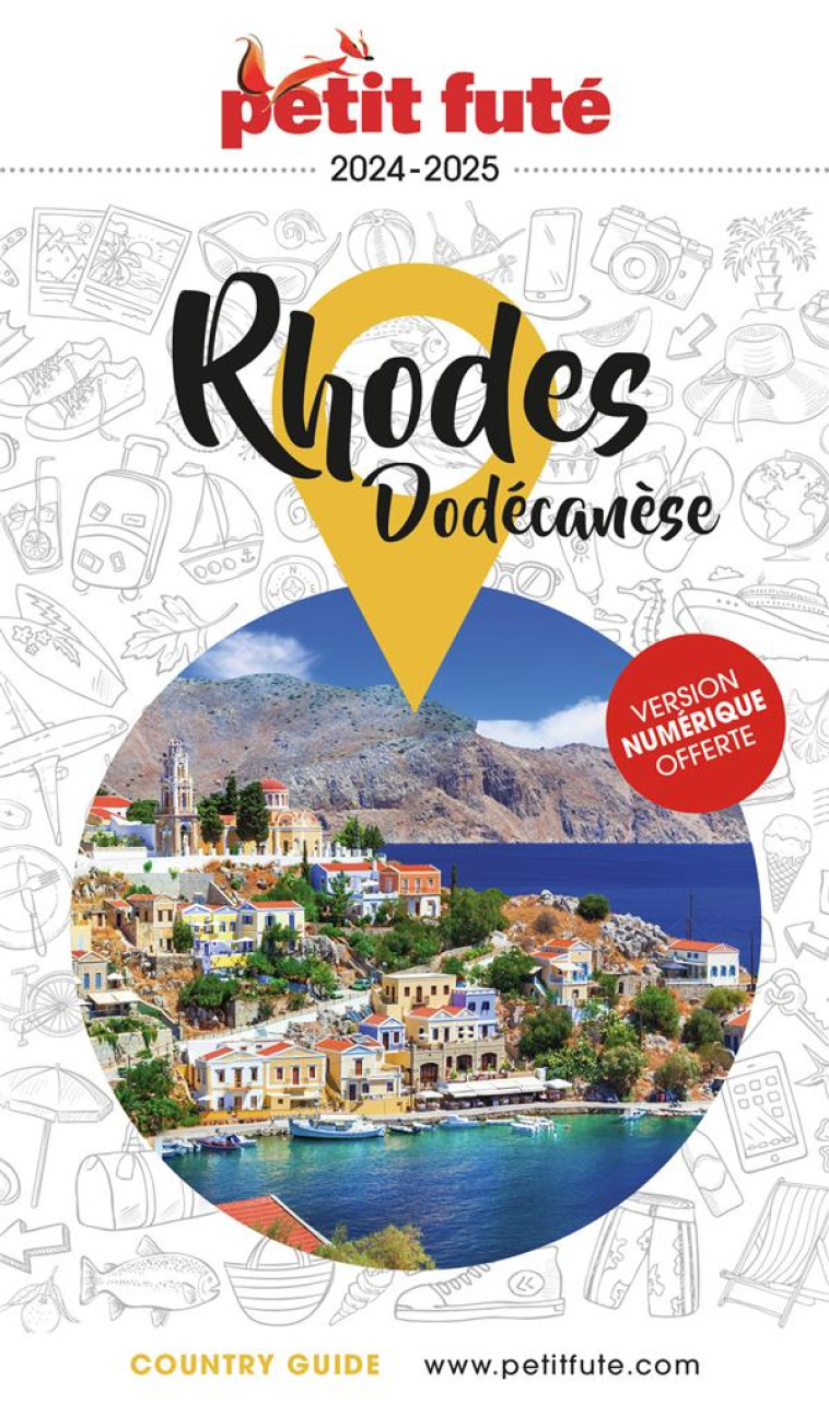 RHODES - DODECANESE 2024 PETIT FUTE - AUZIAS D. / LABOURDE - PETIT FUTE