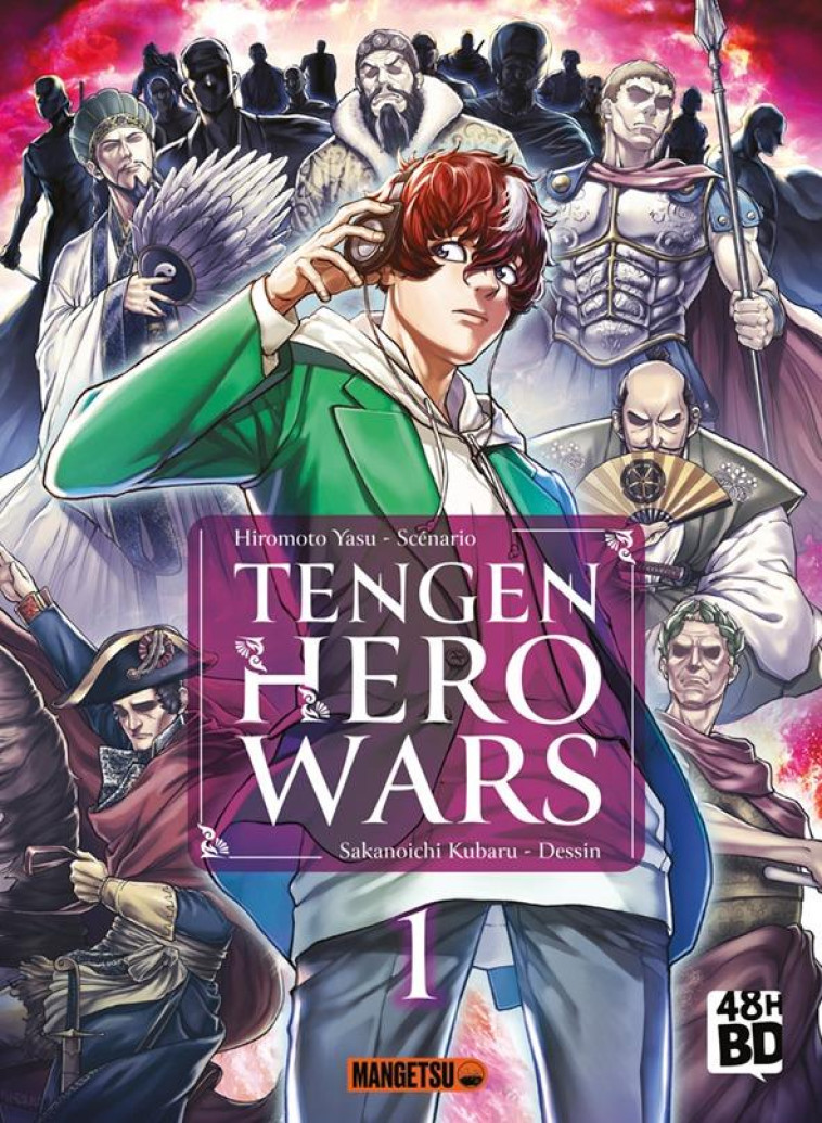 TENGEN HERO WARS T01 - HIROMOTO YASU/SAKANOICHI KUBAR - MANGETSU