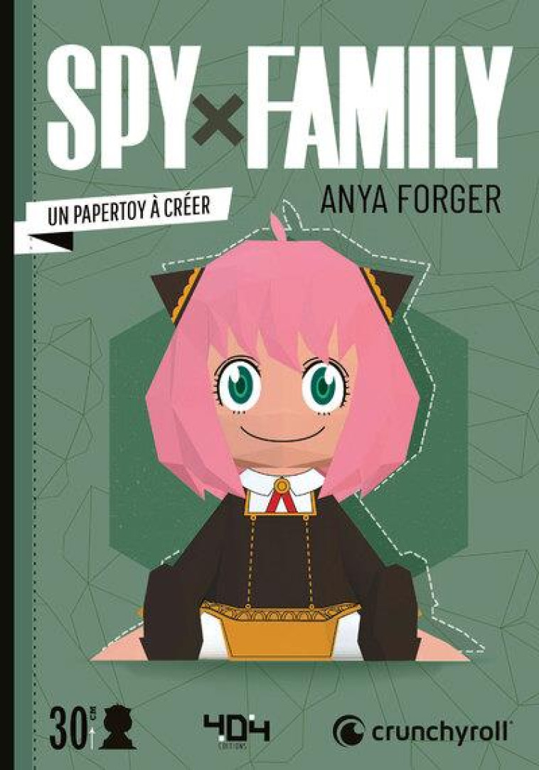 SPY X FAMILY ANYA FORGER : UN PAPERTOY A CREER - CRUNCHYROLL/TOUGUI - NC