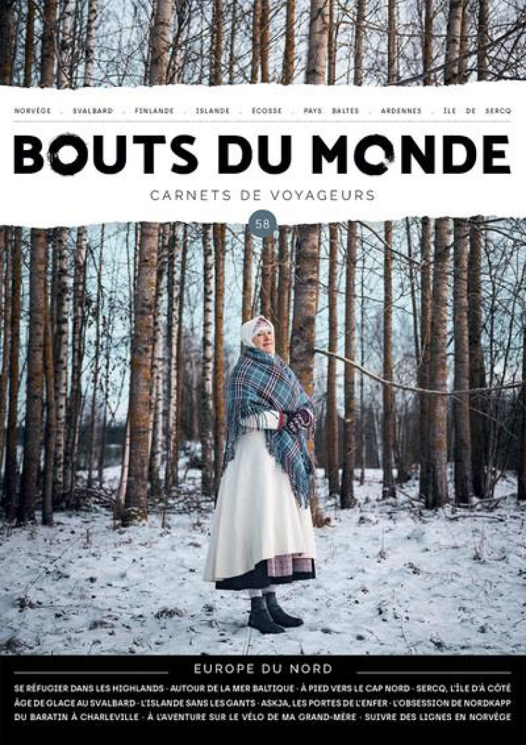 REVUE BOUTS DU MONDE N58 EUROPE DU NORD - CARNETS DE VOYAGEURS - COLLECTIF - BOUTS MONDE