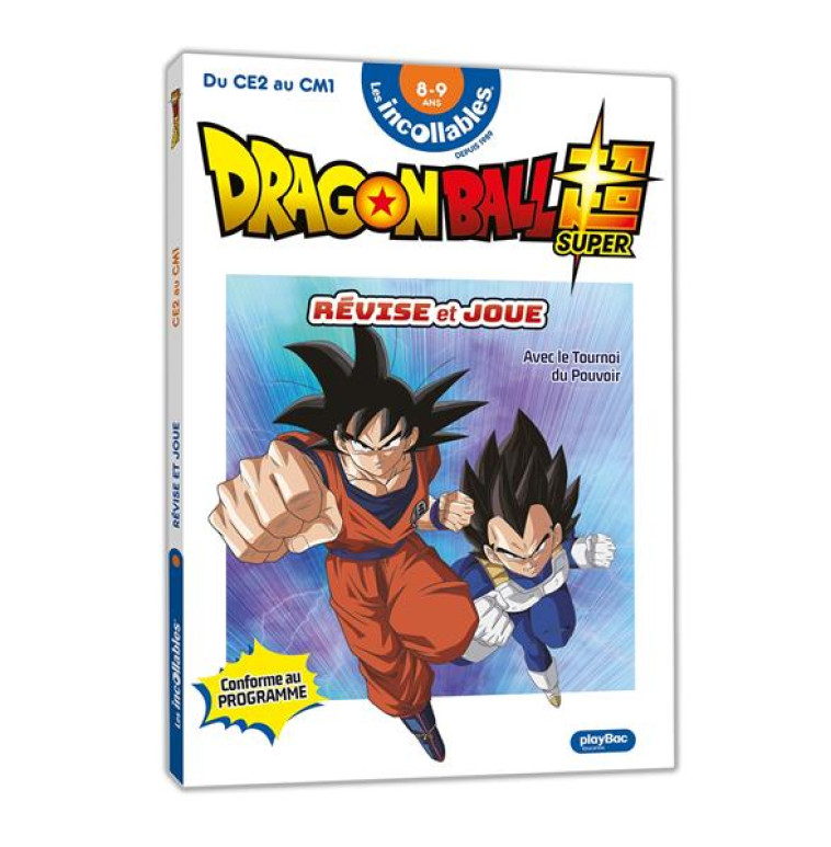 LES INCOLLABLES CAHIER JEUX DE VACANCES DRAGON BALL DU CE2 AU CM1 8-9 ANS - COLLECTIF - PRISMA