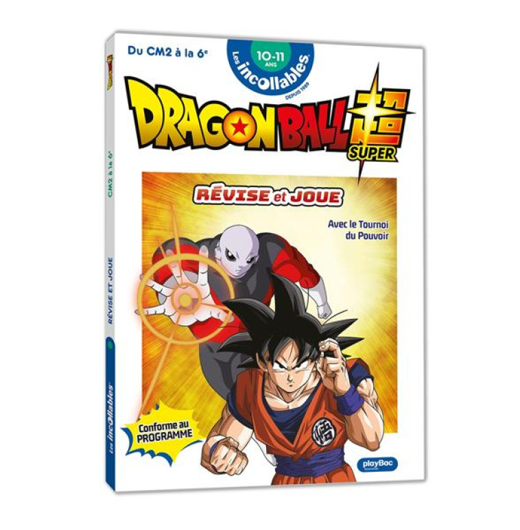 LES INCOLLABLES CAHIER JEUX DE VACANCES DRAGON BALL DU CM2 A LA 6E 10-11 ANS - COLLECTIF - PRISMA