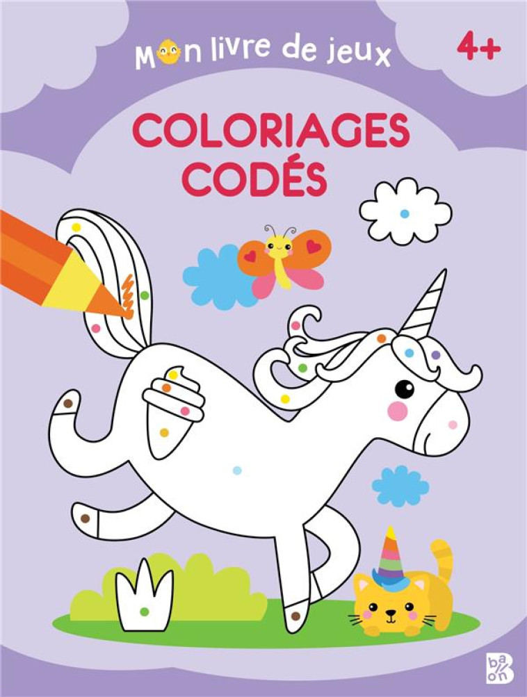 COLORIAGES CODES 4+ - COLLECTIF - NC