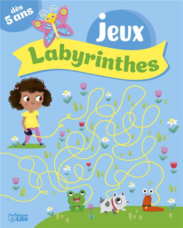 MES JEUX A THEME LABYRINTHES - MELANIE GRANDGIRARD - LITO