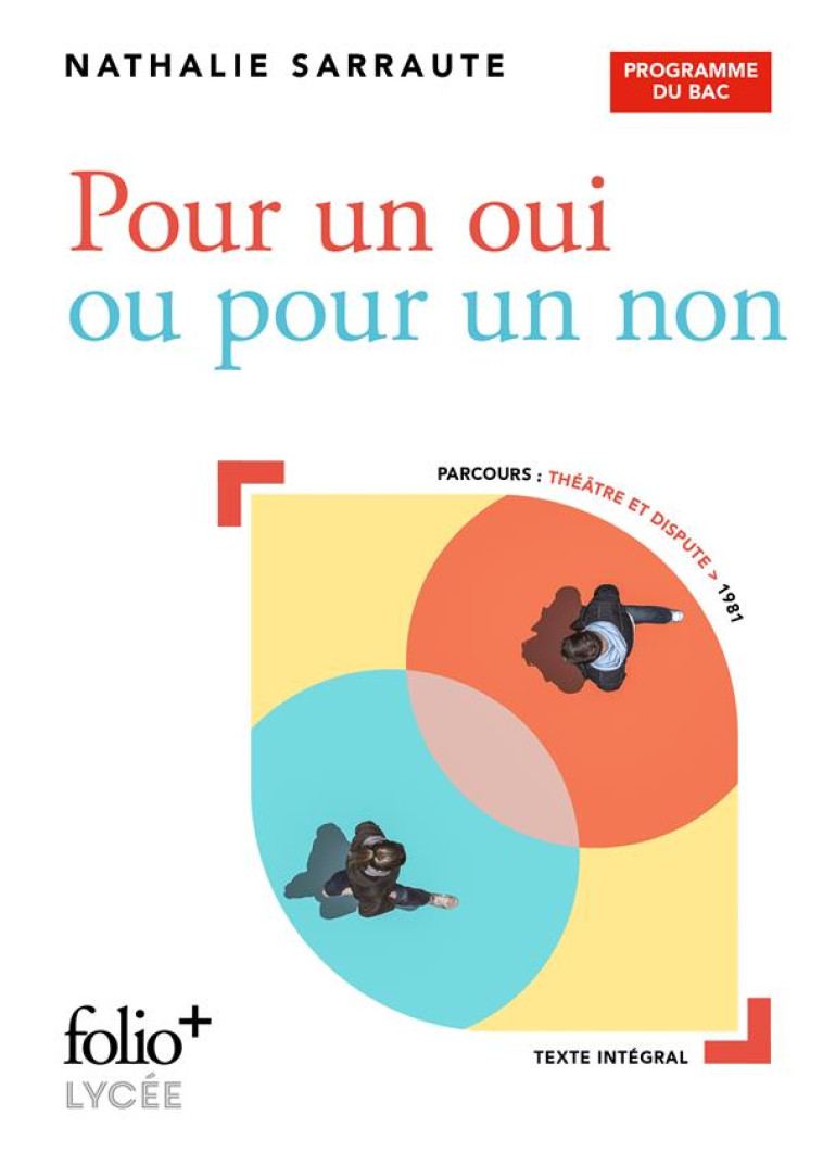 POUR UN OUI OU POUR UN NON - BAC 2024 - SARRAUTE NATHALIE - GALLIMARD