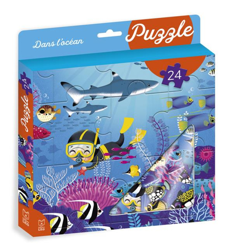 MA BOITE A PUZZLE 24P DANS L-OCEAN - MARZIA GIODANO - NC