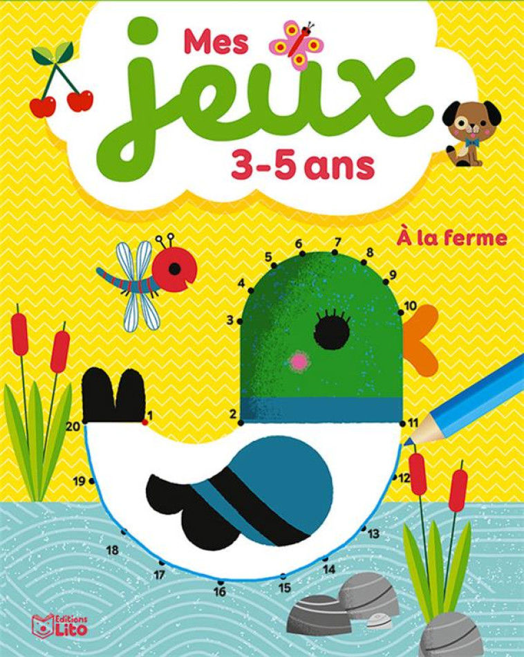 MES JEUX 3-5 ANS A LA FERME - GWE - LITO