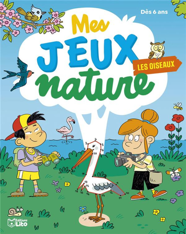 MES JEUX NATURE LES OISEAUX - LOUBIER/MOSCA - LITO