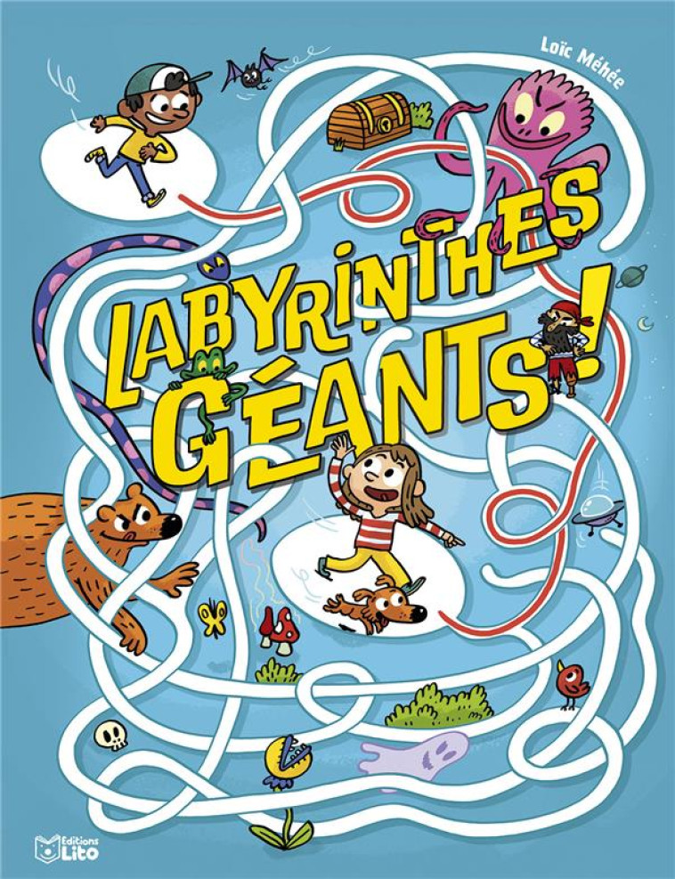 LABYRINTHES GEANTS ! - COLLECTIF - LITO