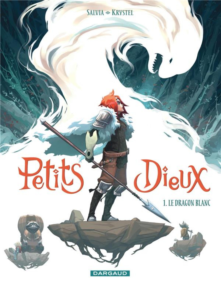 PETITS DIEUX T01 LE DRAGON BLANC - SALVIA/KRYSTEL - DARGAUD