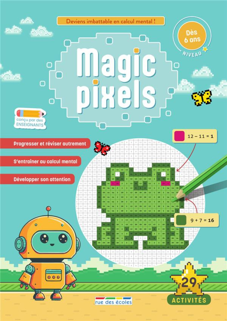 MAGIC PIXELS CP-CE1 - COLLECTIF - ANNALES-RDECOLE