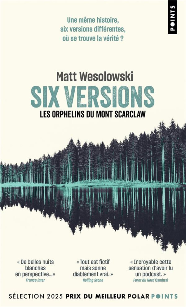 SIX VERSIONS T01 LES ORPHELINS DU MONT SCARCLAW - WESOLOWSKI MATT - POINTS