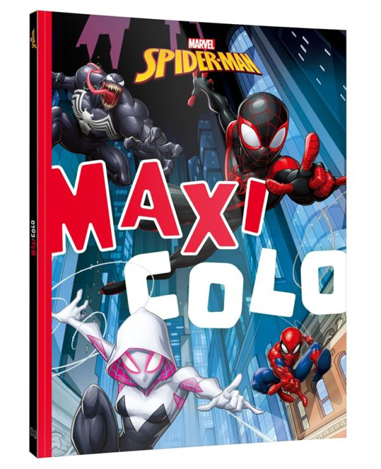 SPIDER-MAN MAXI COLO MARVEL - COLLECTIF - HACHETTE