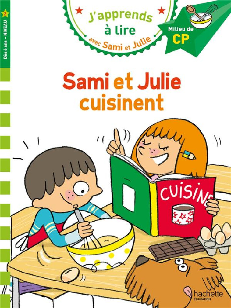 SAMI ET JULIE CUISINENT CP NIVEAU 2 - BONTE/BAUDET - HACHETTE