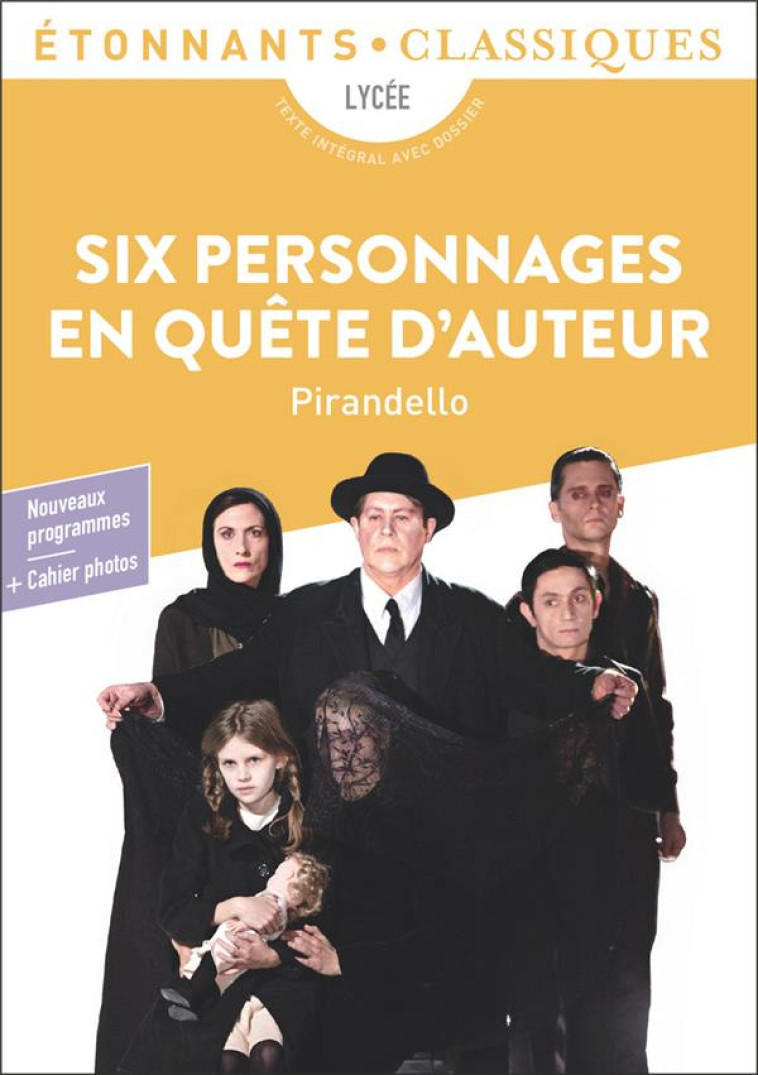 SIX PERSONNAGES EN QUETE D-AUTEUR ED 2024 - PIRANDELLO LUIGI - FLAMMARION