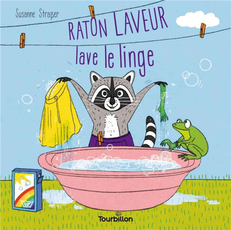 RATON LAVEUR LAVE LE LINGE - STRABER SUSANNE - TOURBILLON