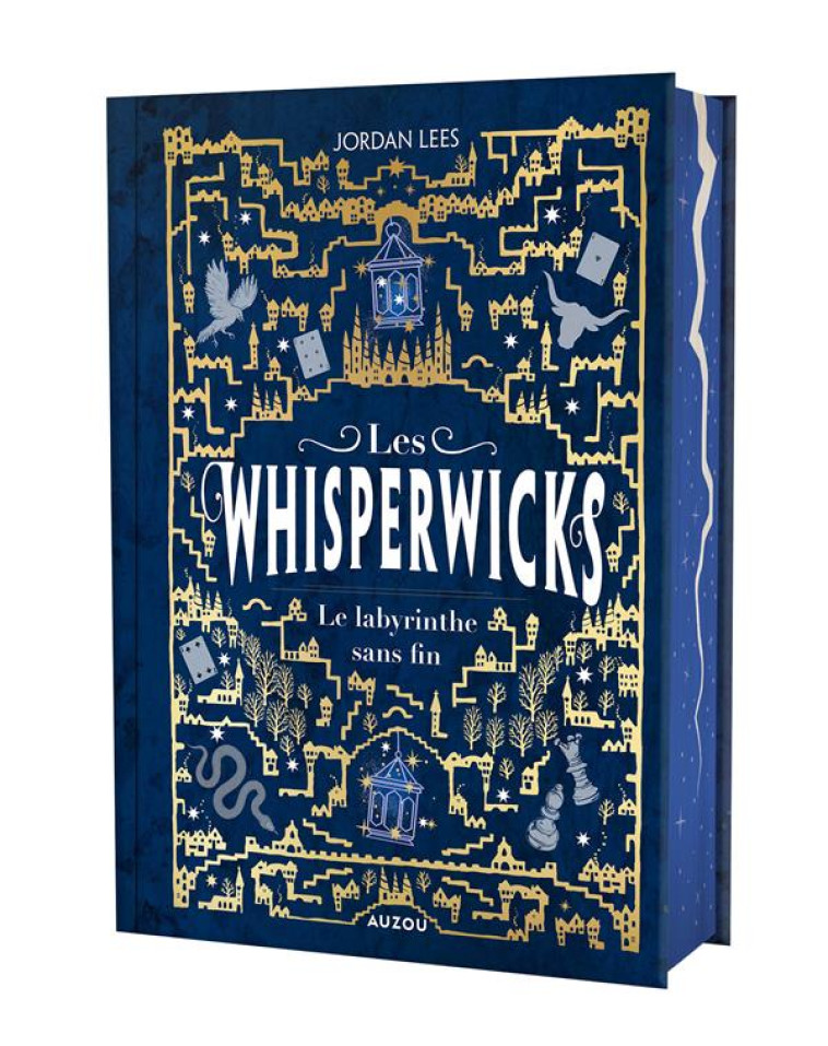 LES WHISPERWICKS T01 LE LABYRINTHE SANS FIN EDITION RELIEE COLLECTOR - LEES/PLENZKE - PHILIPPE AUZOU