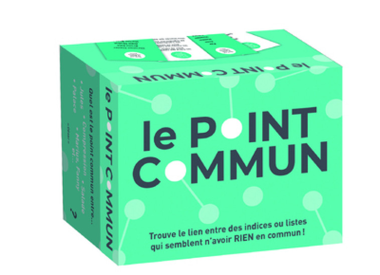 LE POINT COMMUN - LE JEU - RIBEIRO/PARLANTI - FIRST