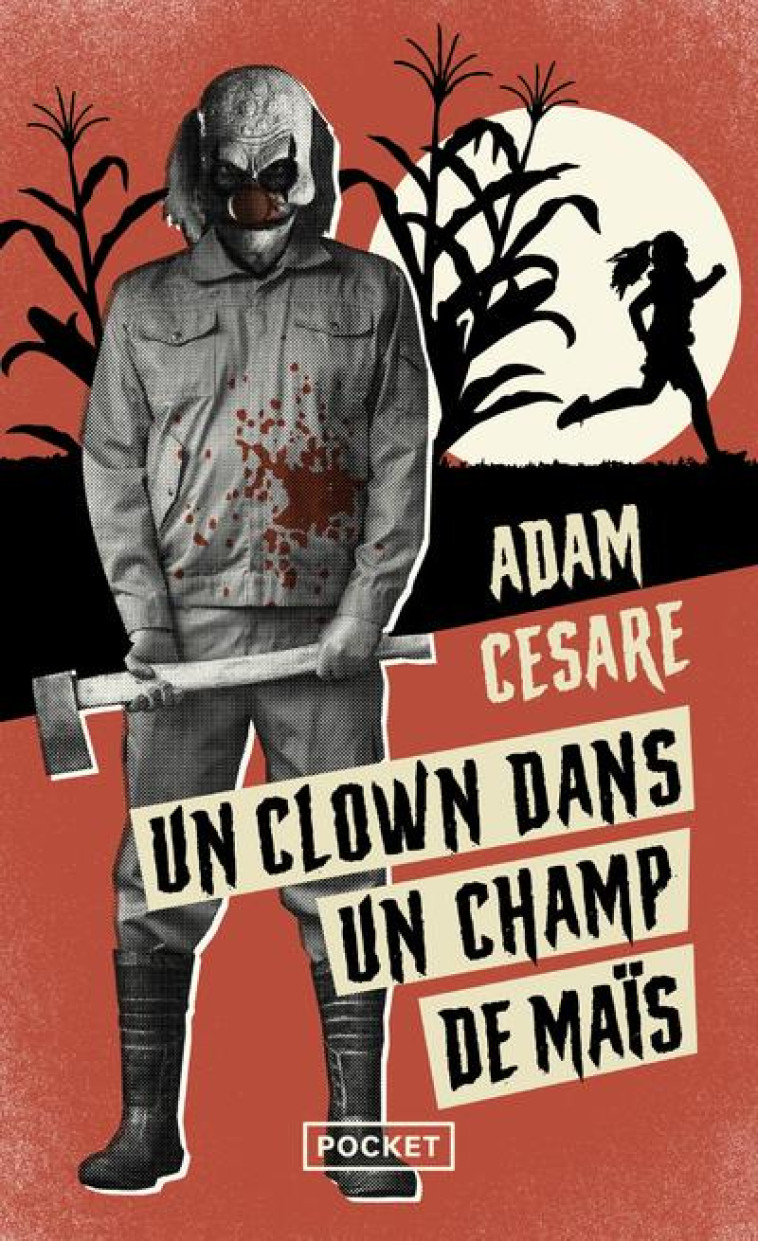 UN CLOWN DANS UN CHAMP DE MAIS - CESARE ADAM - POCKET