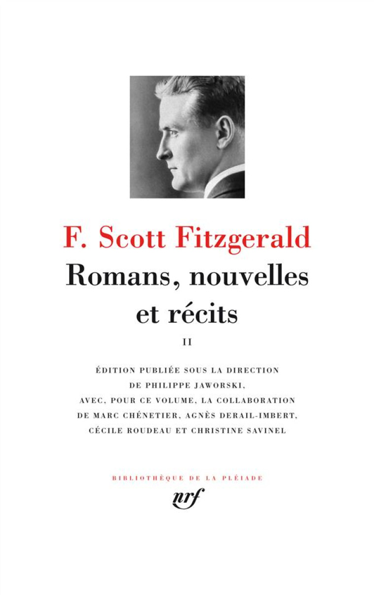 ROMANS, NOUVELLES ET RECITS T2 - FITZGERALD F S. - GALLIMARD