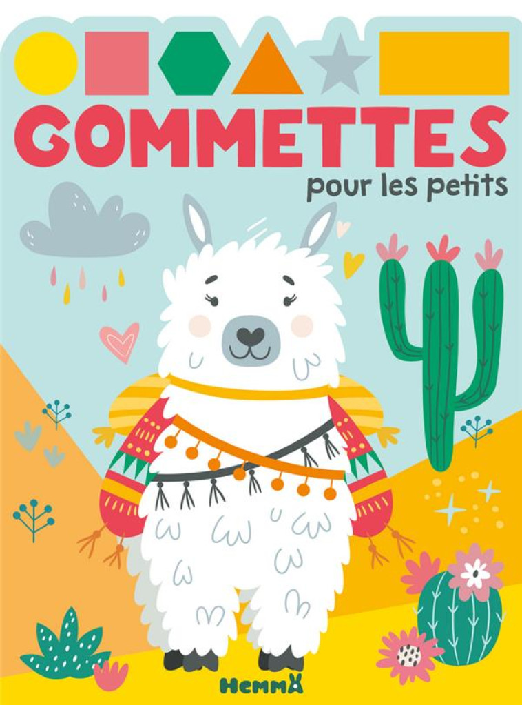 GOMMETTES POUR LES PETITS (LAMA) - COLLECTIF - HEMMA