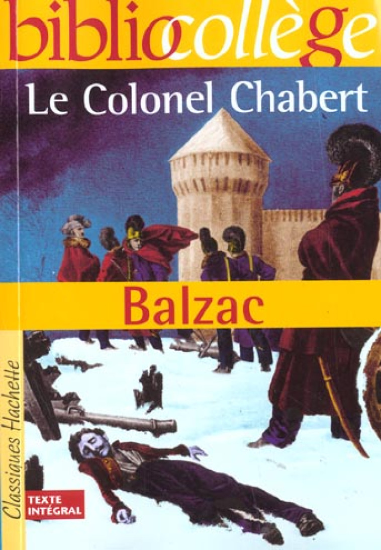 LE COLONEL CHABERT - BALZAC HONORE - HACHETTE