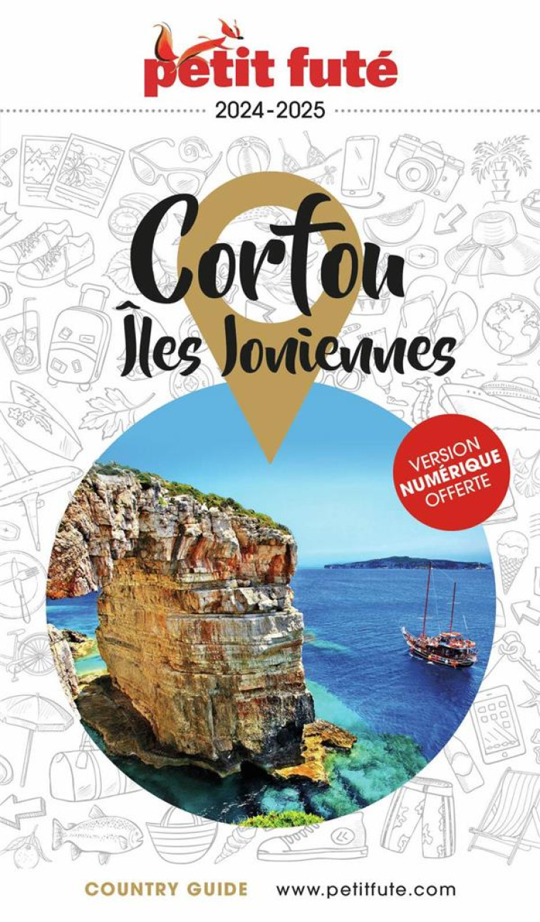 CORFOU - ILES IONIENNES 2024 PETIT FUTE - AUZIAS D. / LABOURDE - PETIT FUTE