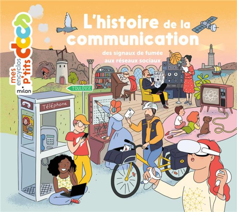 L-HISTOIRE DE LA COMMUNICATION - LEDU/FRATTINI/COTTIN - MILAN