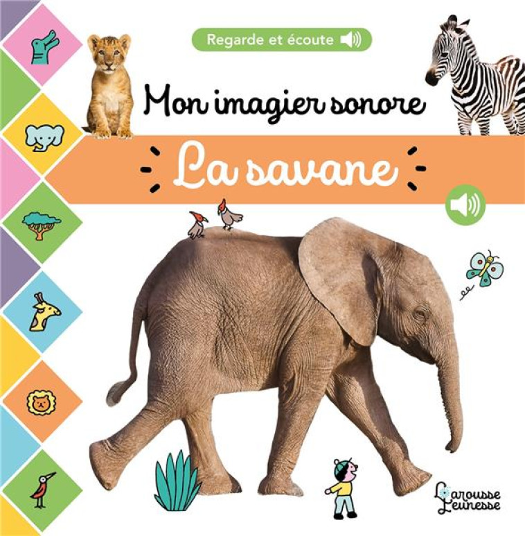 MON IMAGIER SONORE LA SAVANE - COGUMELO CLUB - LAROUSSE