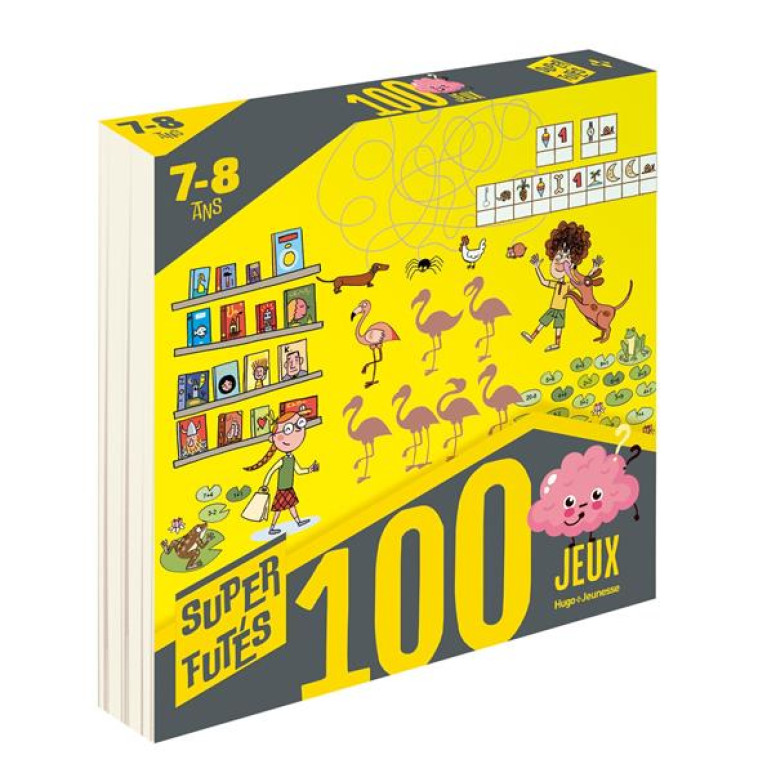 100 JEUX SUPER FUTES 7-8 ANS - LEBRUN/KLING - NC