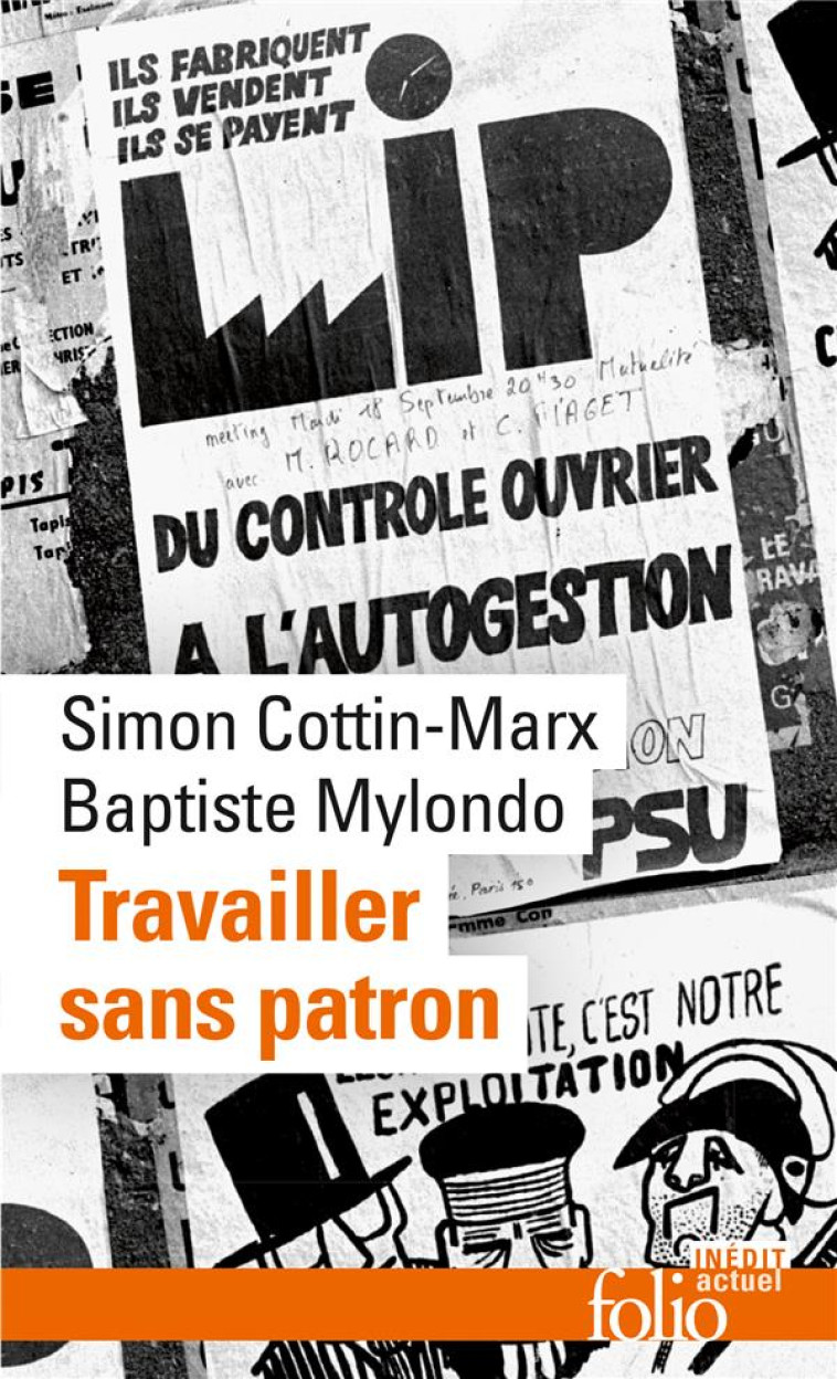 TRAVAILLER SANS PATRON - COTTIN-MARX/MYLONDO - GALLIMARD