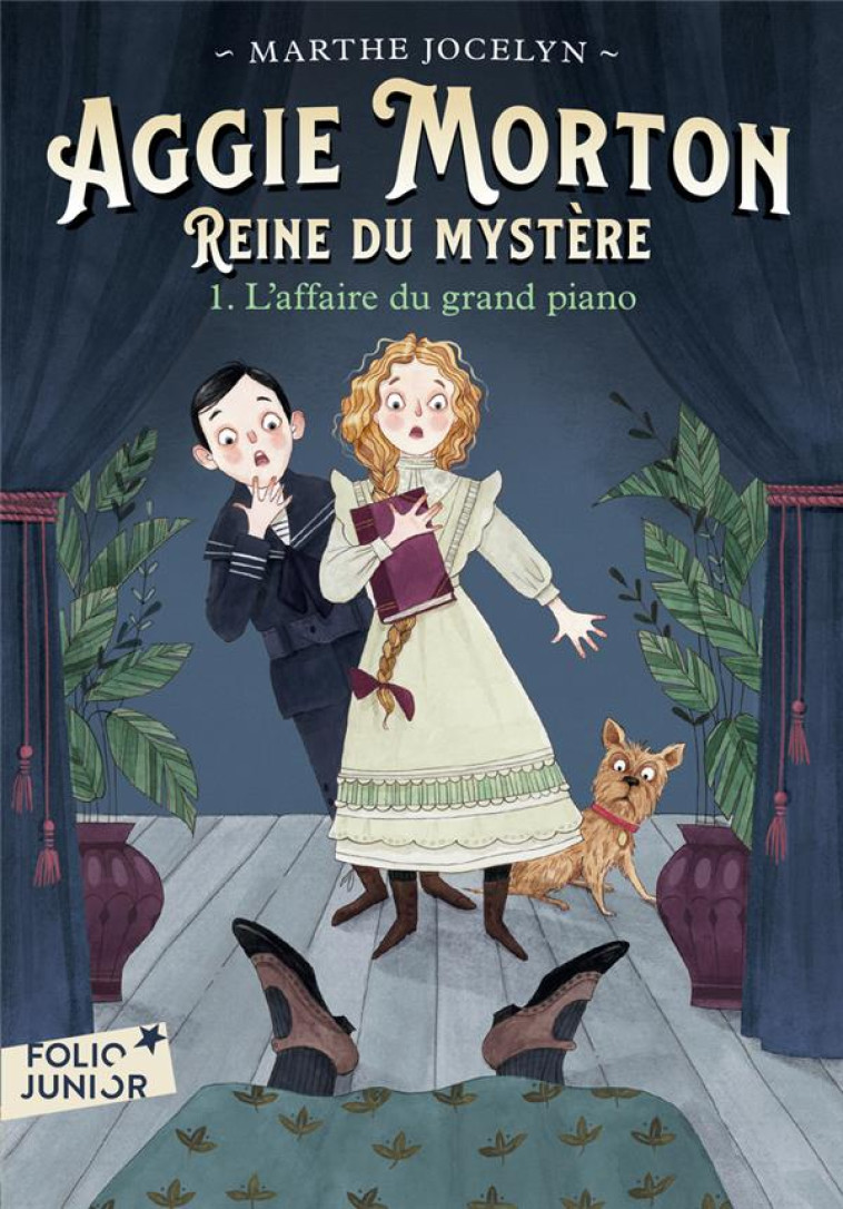 AGGIE MORTON REINE DU MYSTERE T01 L-AFFAIRE DU GRAND PIANO - MARTHE JOCELYN - GALLIMARD