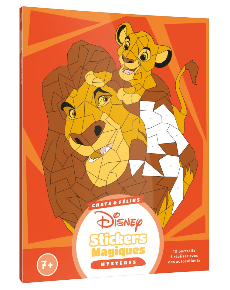 STICKERS MAGIQUES MYSTERES CHATS ET FELINS - XXX - DISNEY HACHETTE