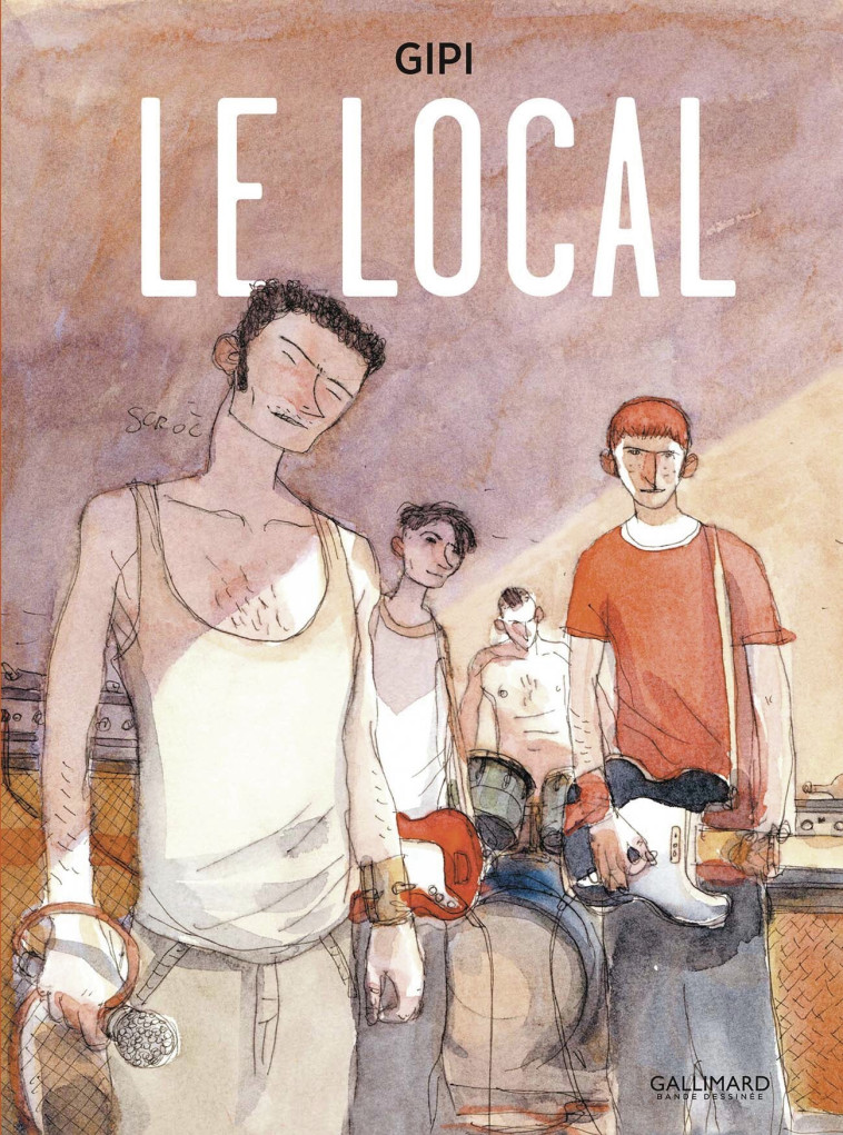 Le local - Gipi , Dauniol-Remaud Hélène - GALLIMARD BD