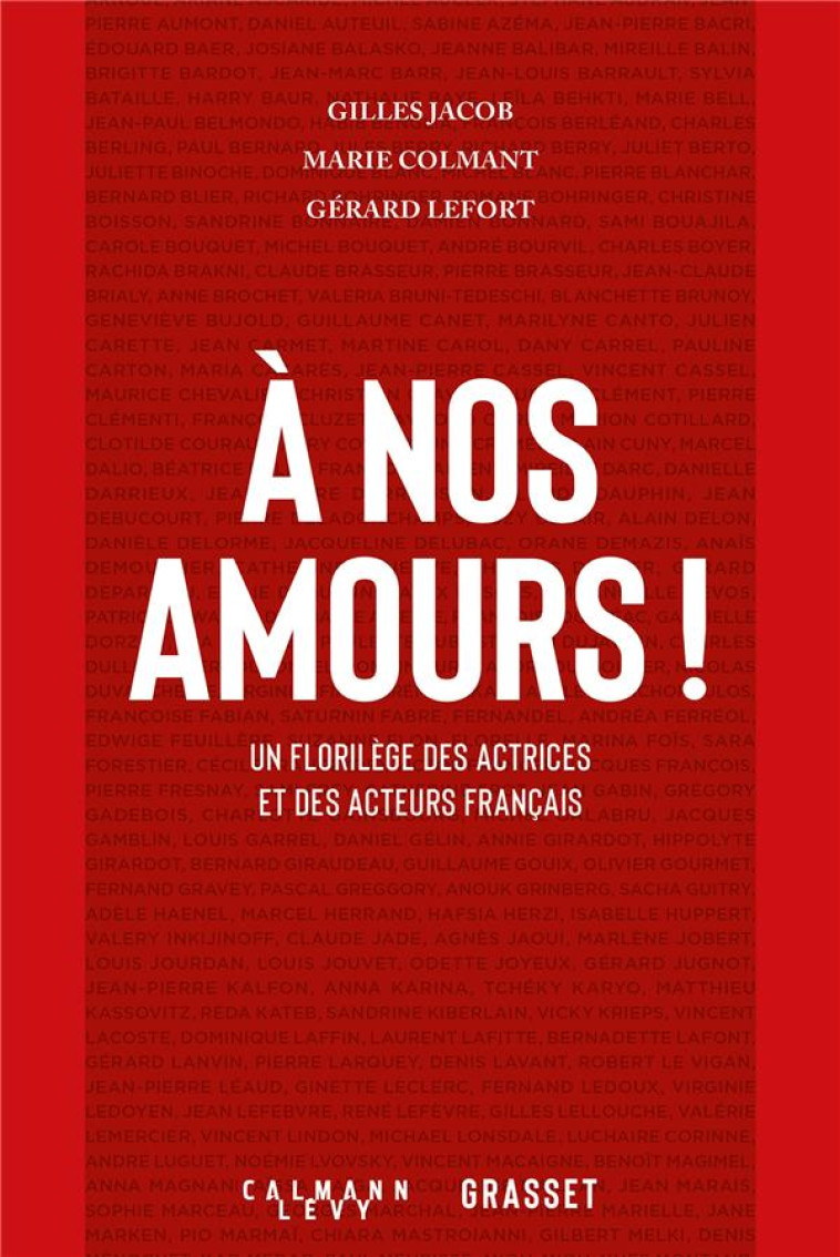 A NOS AMOURS ! - JACOB/COLMANT/LEFORT - CALMANN-LEVY