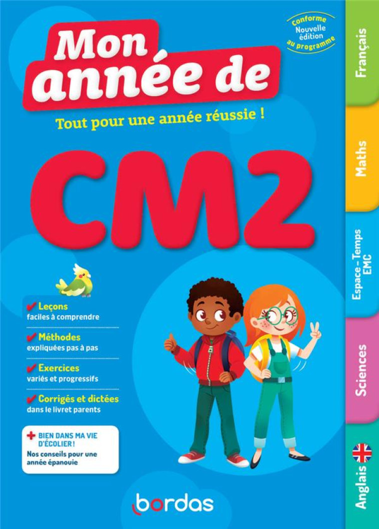 MON ANNEE DE CM2 - COLLECTIF - BORDAS