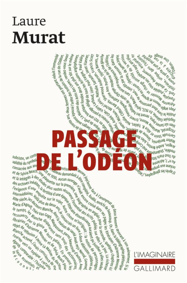 PASSAGE DE L-ODEON - LAURE MURAT - GALLIMARD