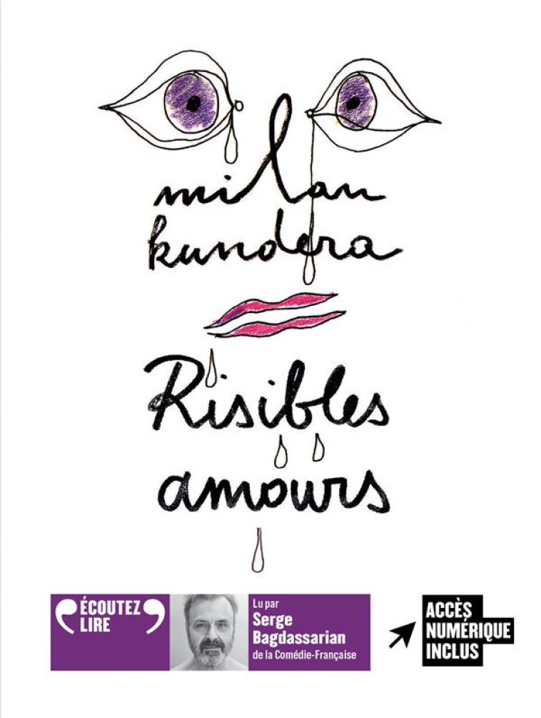 RISIBLES AMOURS CD - AUDIO - KUNDERA MILAN - GALLIMARD